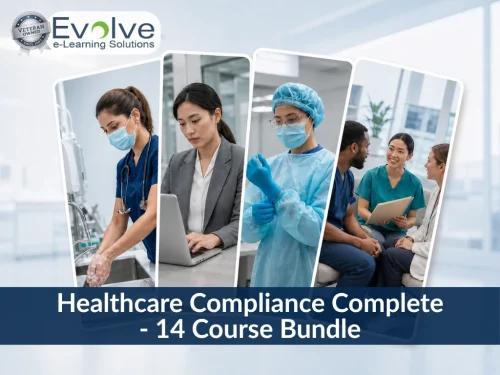 Evolve e-Learning Solutions Healthcare Compliance Complete - 14 Course Bundle. Veteran Owned